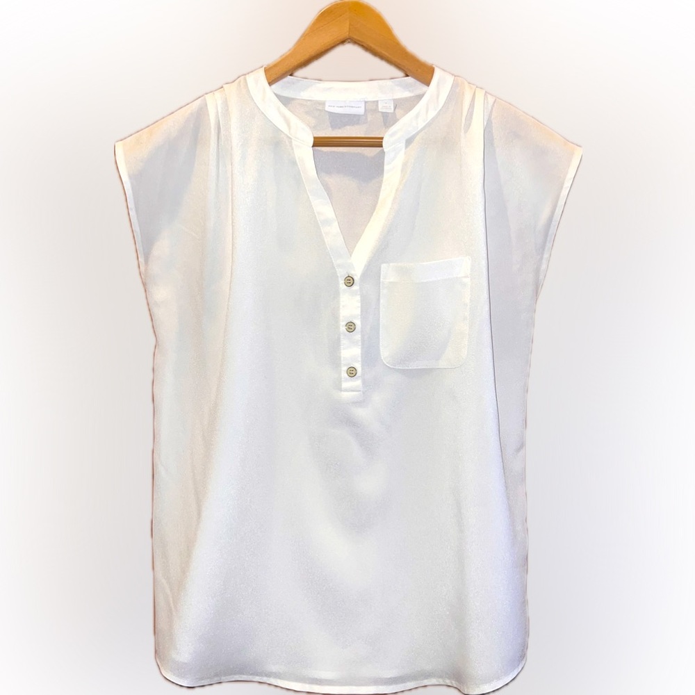 NY&Co - cap / short sleeve, camp shirt